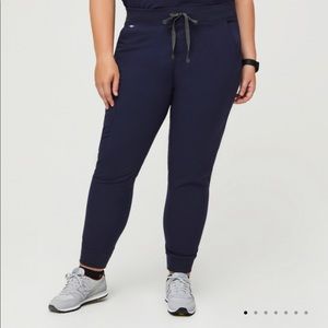 FIGS Zamora Jogger Scrub Pants XL Petite Navy